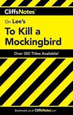 On Lee&rsquo;s To Kill a Mockingbird; Cliffs No- 0764586009, perfect paperback, Cliffs