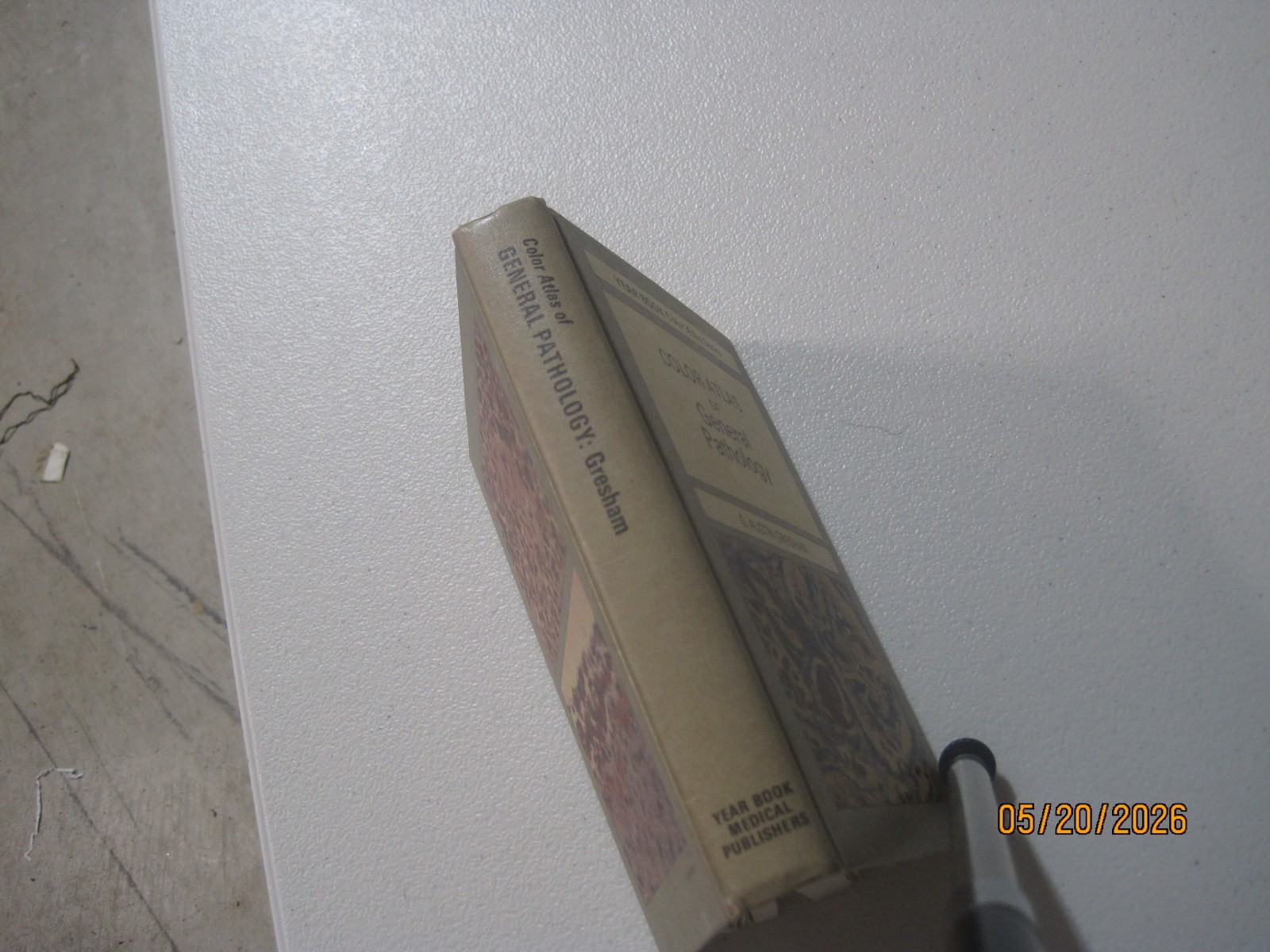 Vintage Color Atlas of General Pathology book G. Austin Gresham 1971