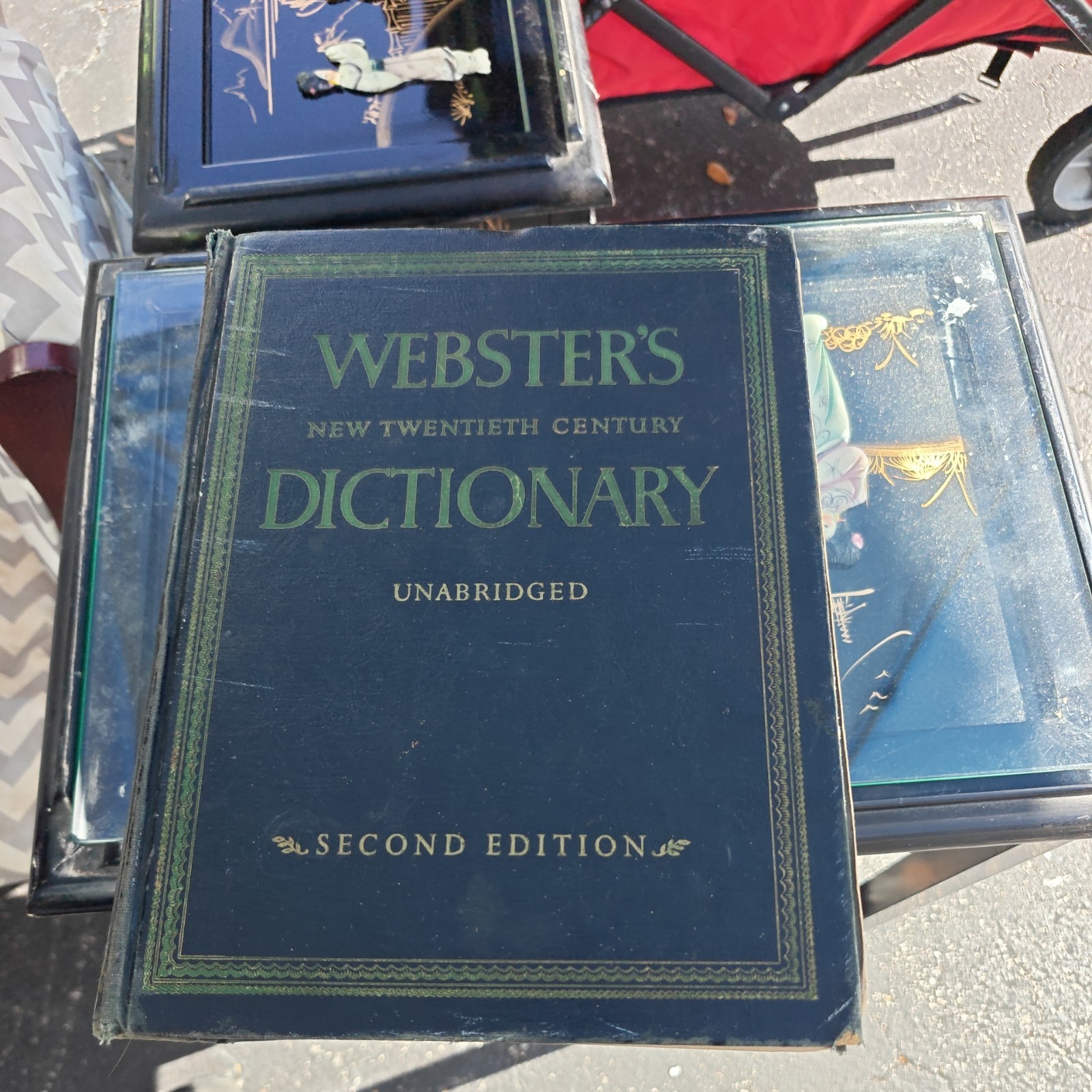 Webster&rsquo;s New Twentieth Century Dictionary Unabridged Second Edition pub. 1956