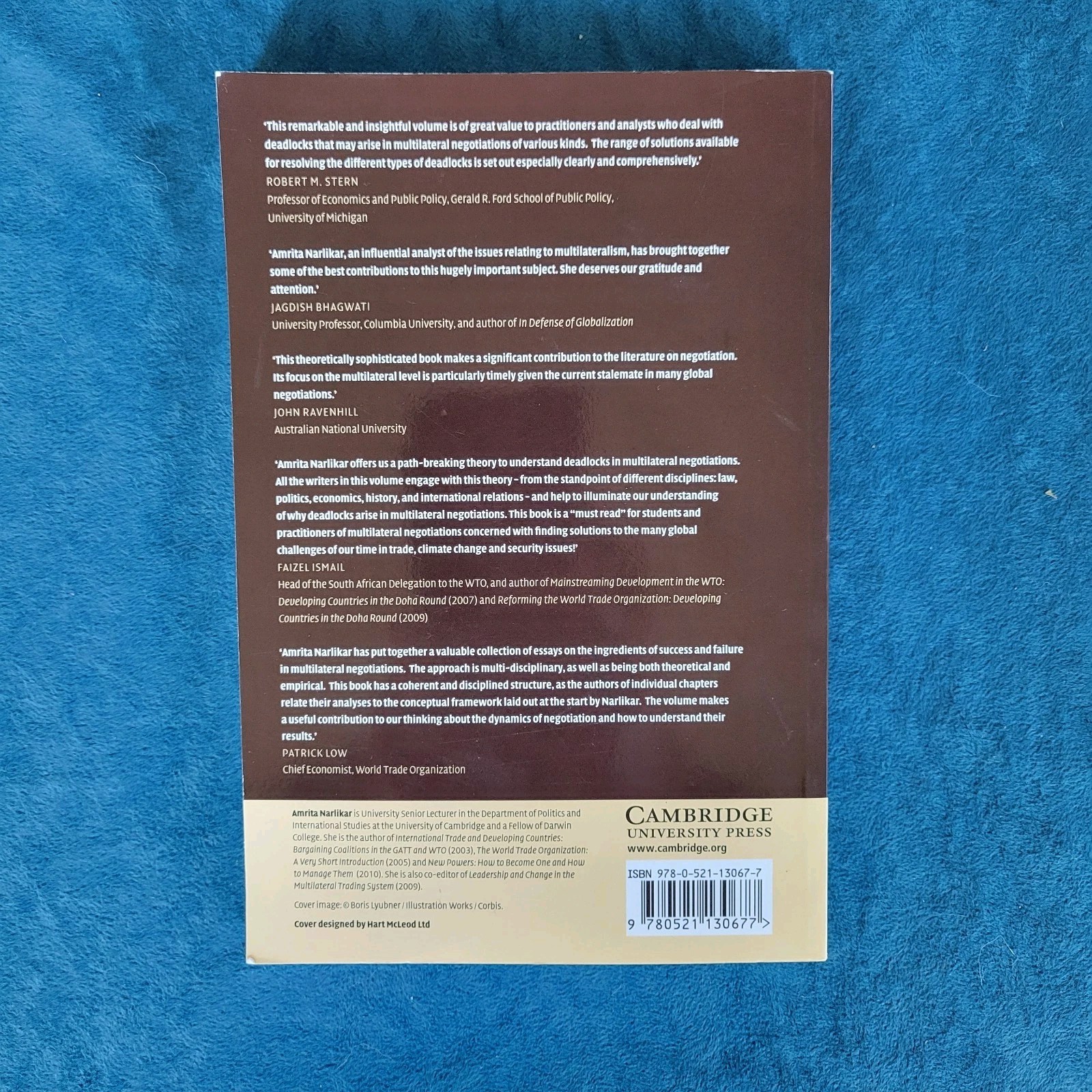 DEADLOCKS IN MULTILATERAL NEGOTIATIONS – CAUSES AND SOLUTIONS ; 320 PAGES