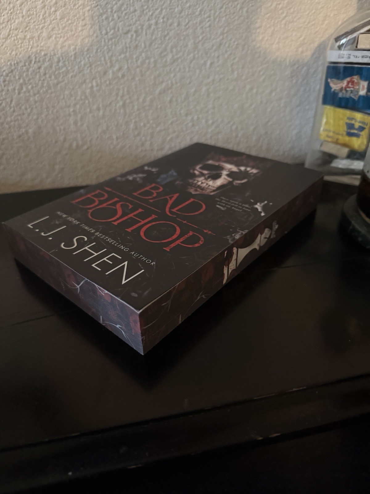 Bad Bishop Deluxe Edition L.J. Shen Paperback Sprayed Edges Society of Villains