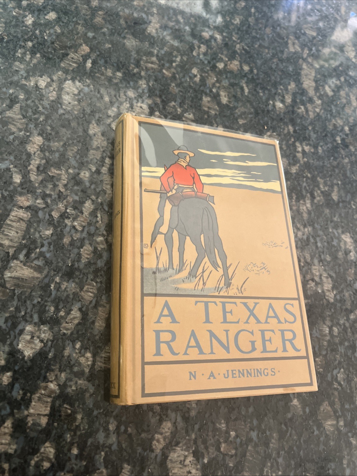 A TEXAS RANGER by N.A. Jennings 1899 (1959 Facsimile The Steck Company HB/SC