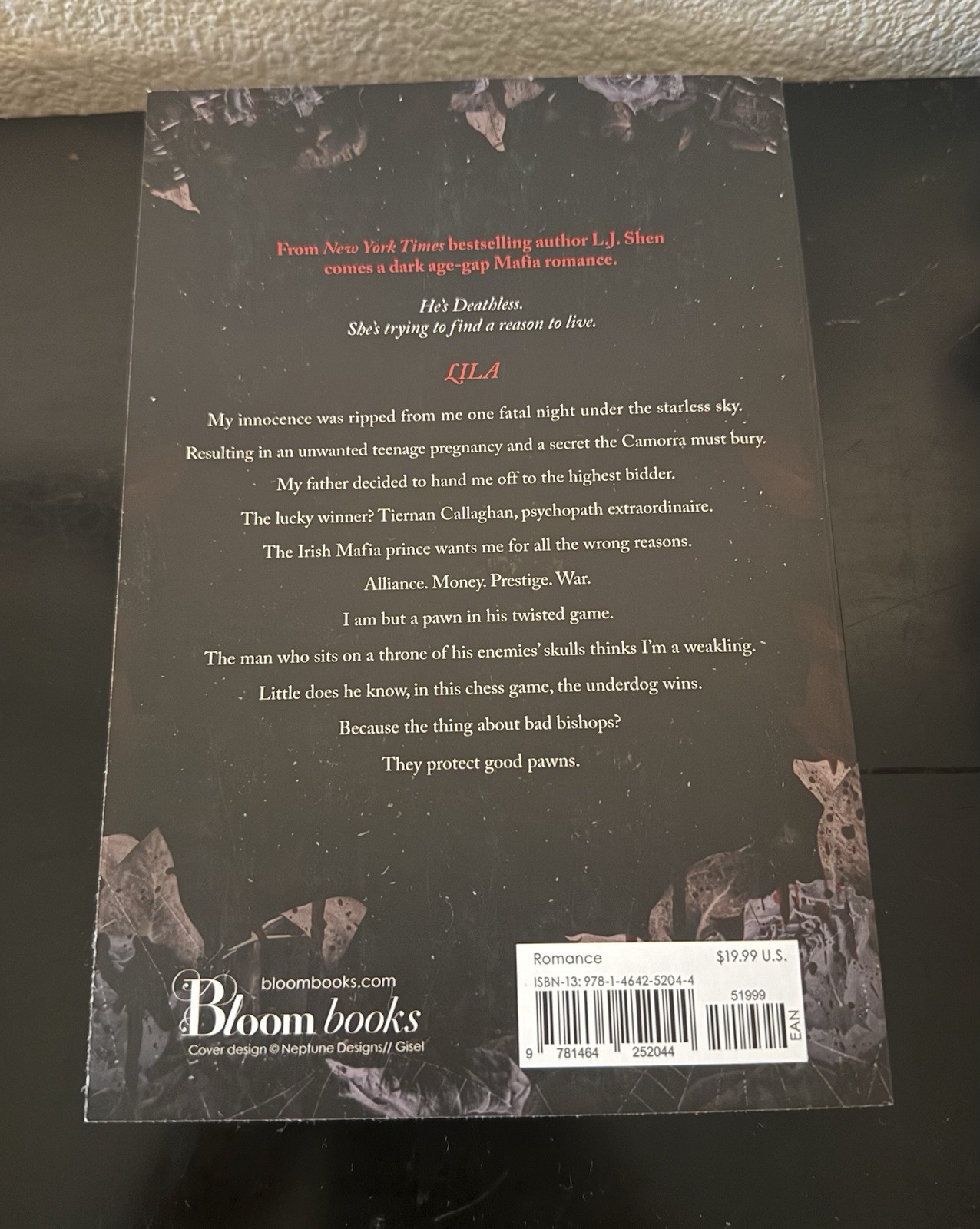 Bad Bishop Deluxe Edition L.J. Shen Paperback Sprayed Edges Society of Villains