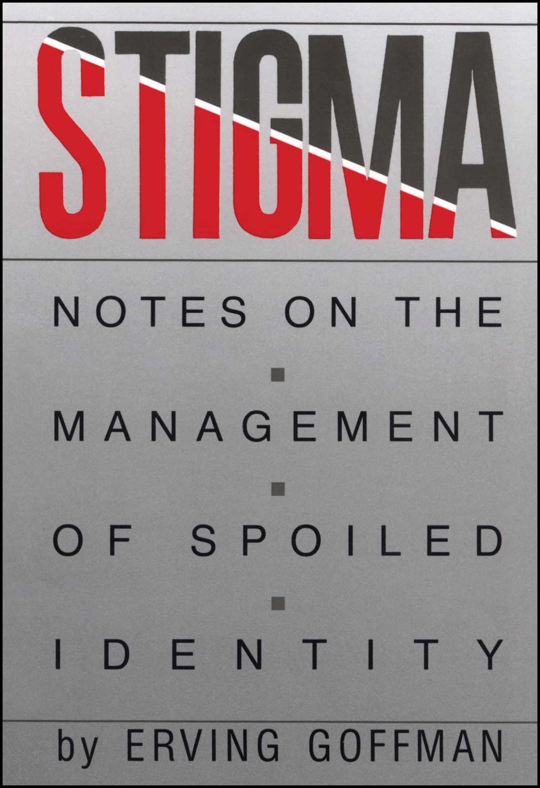 Stigma: Notes on the Management of Spoiled Identity – Goffman, Erving – Good…