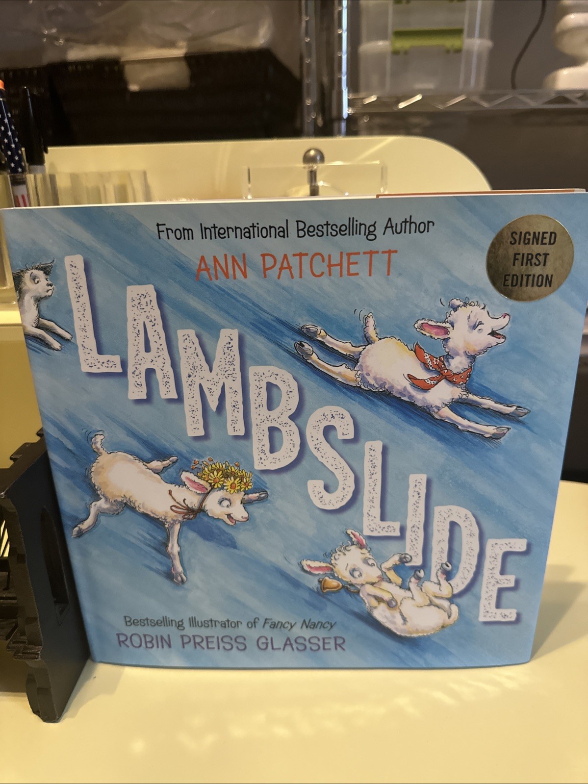 SIGNED FIRST EDITION LAMBSLIDE ANN PATCHETT BESTSELLING AUTHOR COLLECTIBLE BOOK