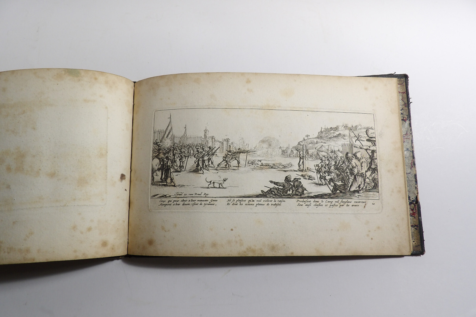De Droeve Ellendigheden van den Oorlock Callot, Jacques 18 PLATES