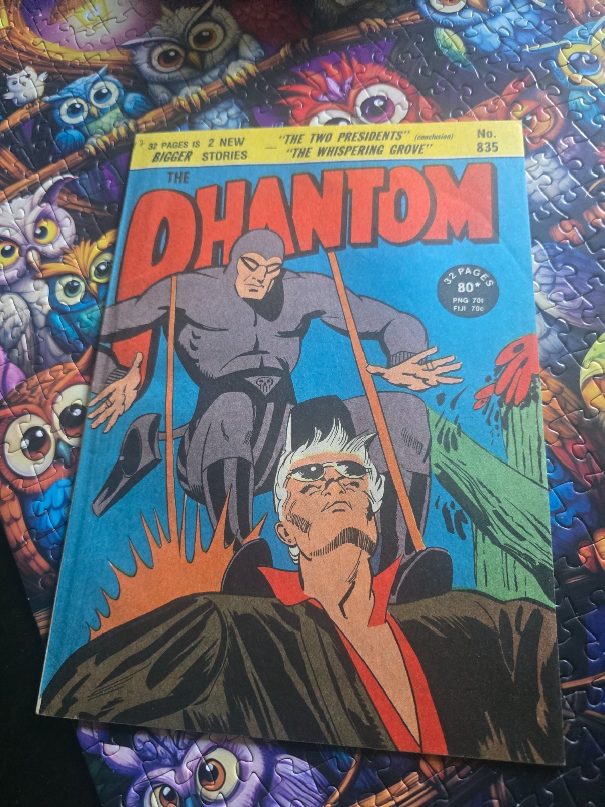 The Phantom # 835 The Two Presidents Frew Bagged and Boarded