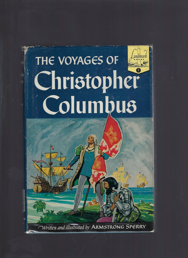 The Voyages of Christopher Columbus Landmark #1 Hardback w Dust Jacket