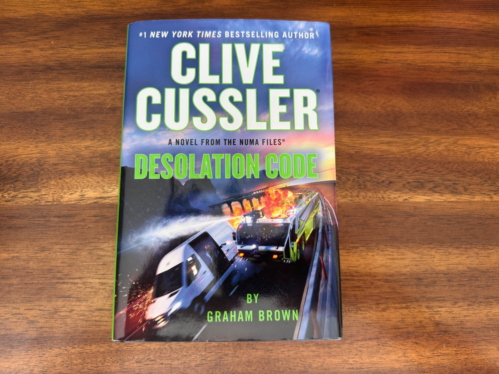 Clive Cussler Desolation Code by Graham Brown (2024, Hardcover) FREE SHIPPING