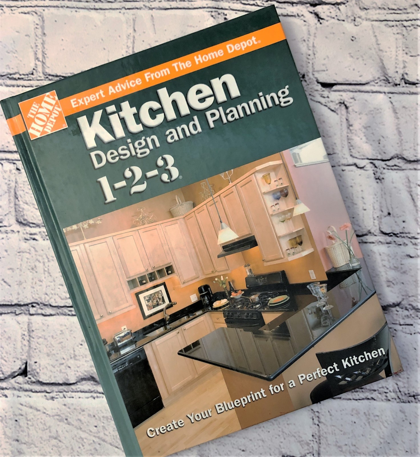 Home Depot Kitchen Design and Planning 1-2-3 Hardcover Book