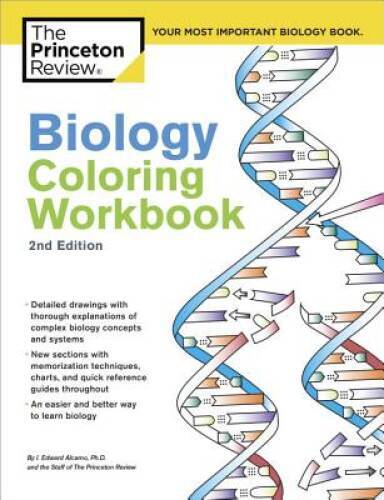 Biology Coloring Workbook, 2nd Edition: An Easier and Better Way to Learn – GOOD