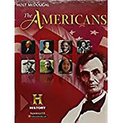 The Americans: Student Edition Survey 2012, HOLT MCDOUGAL, Good Book