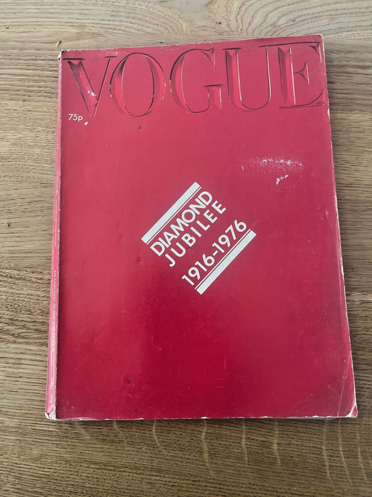 VOGUE MAGAZINE DIAMOND JUBILEE EDITION 1916 – OCTOBER 1976