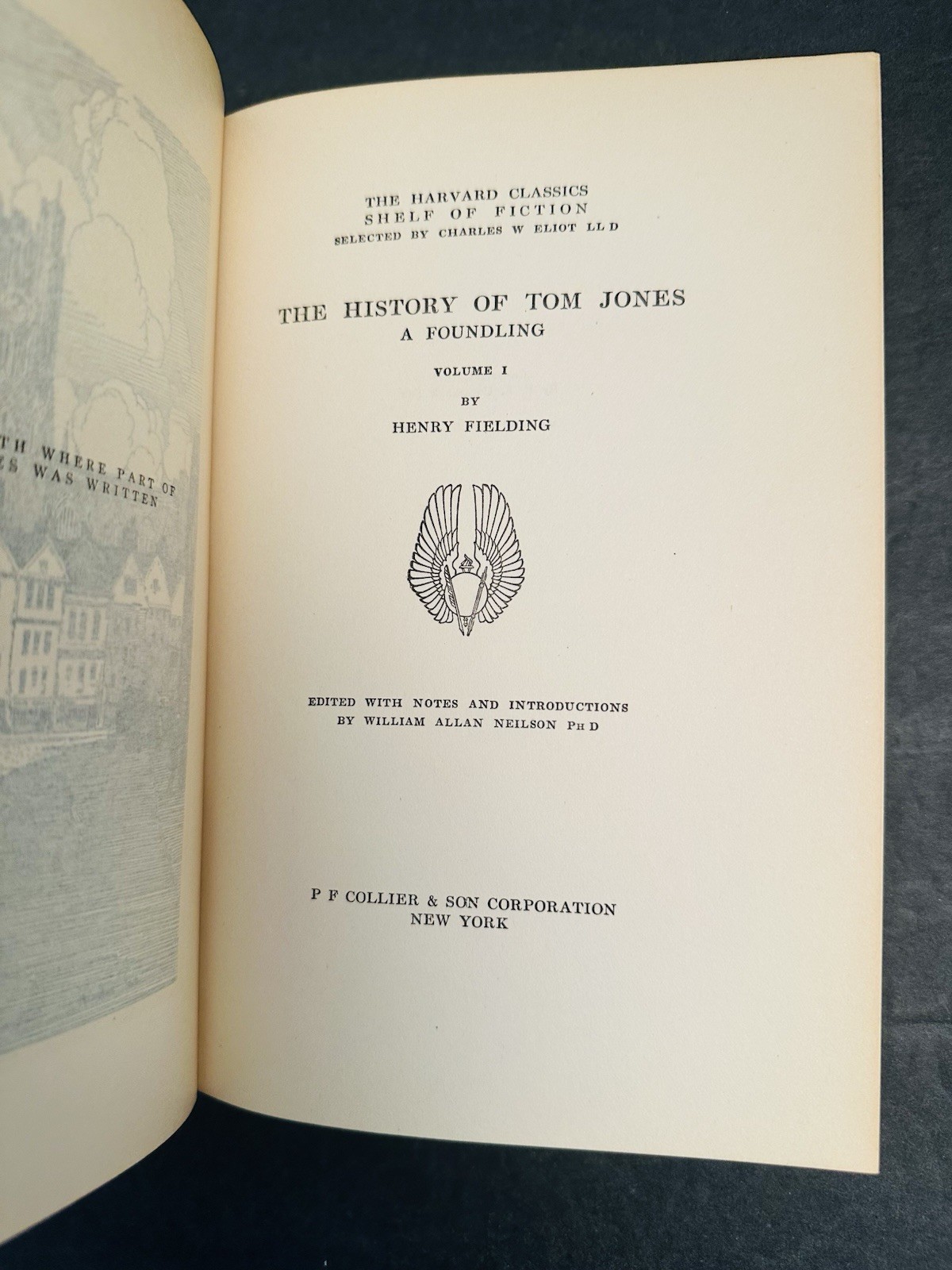 Harvard Classics: Shelf of Fiction Volumes 1-20 (Missing Vol 3) Collier, 1917