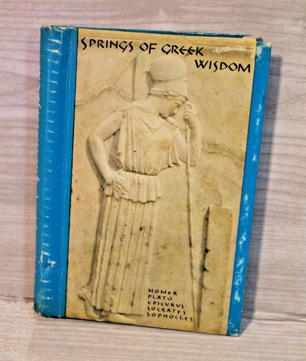 Springs of Greek Wisdom 1966 Mini Pocket Size Book – Homer Plato Socrates