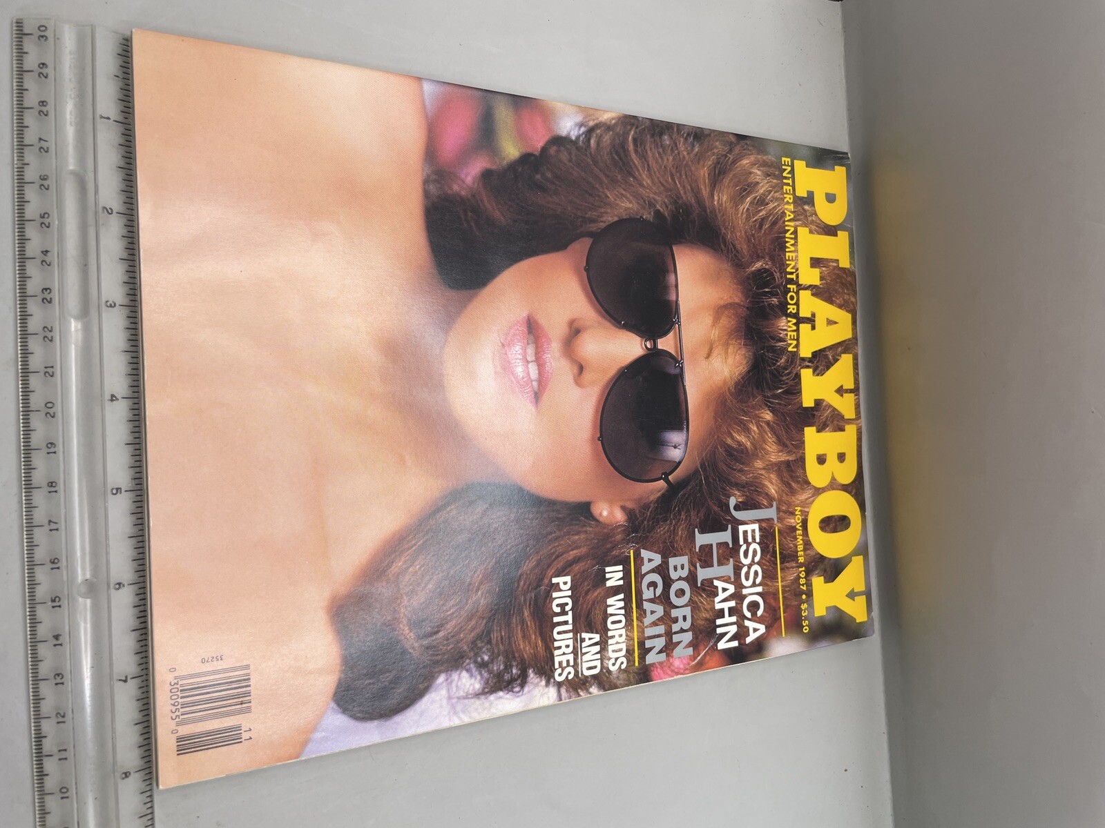 Playboy Magazine November 1987 Pam Stein Playmate, Jessica Hahn – Complete F3A