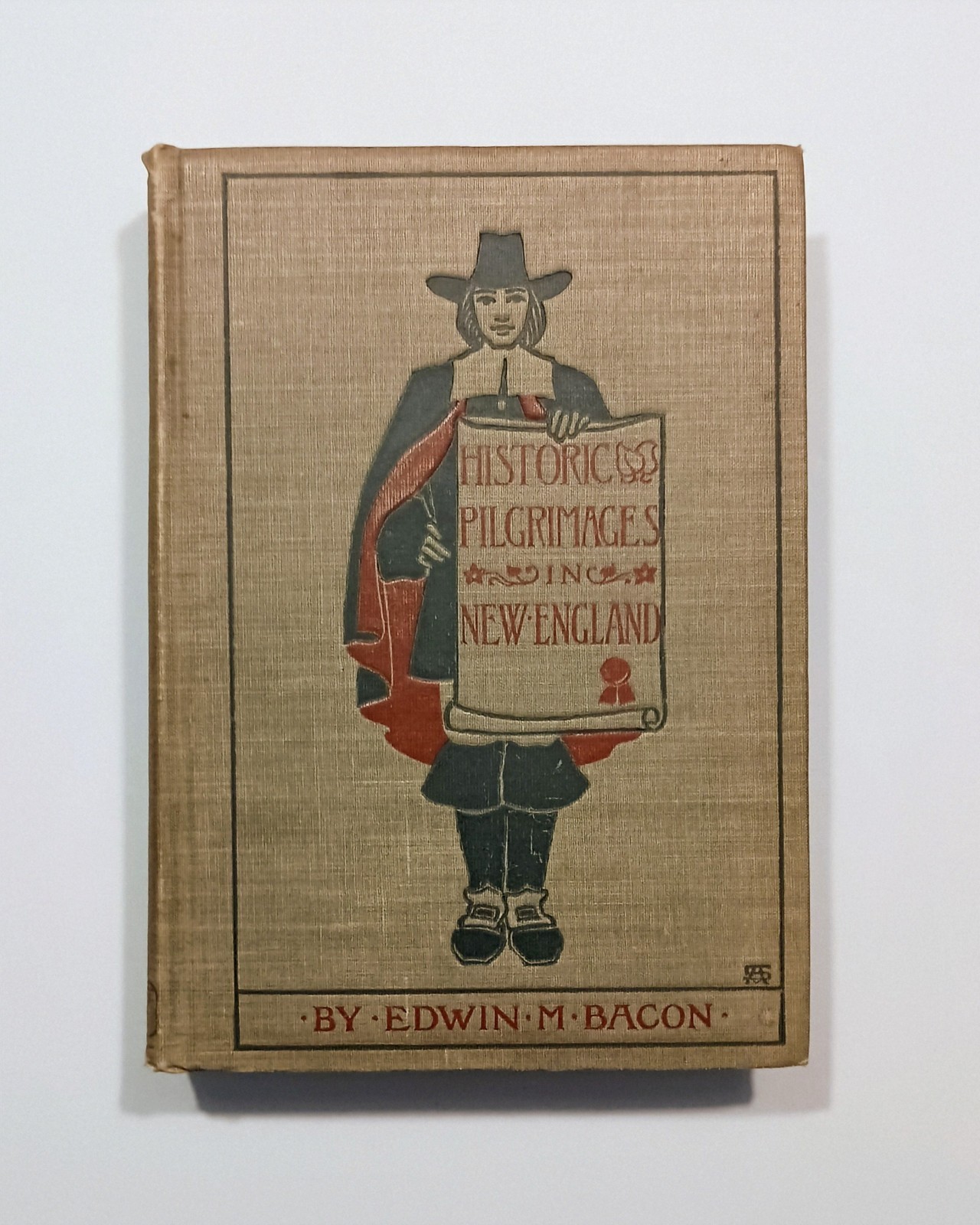 1898 Historic Pilgrimages in New England, Illus, 1st Ed Salem Witches Boston etc