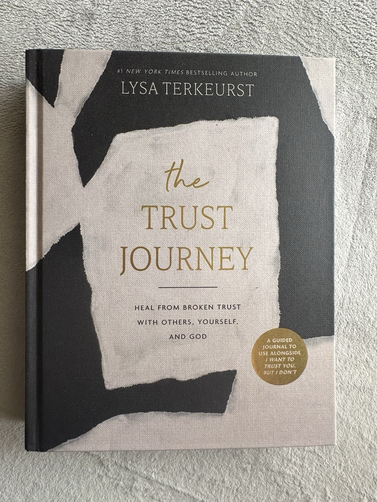 Lysa TerKeurst The Trust Journey Guided Journal Heal Broken Trust 2025 HC