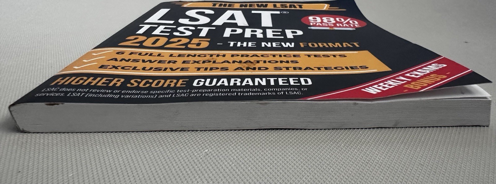 Kaplan LSAT Test Prep 2025 Study Guide PB 2025 ISBN 9798339525677