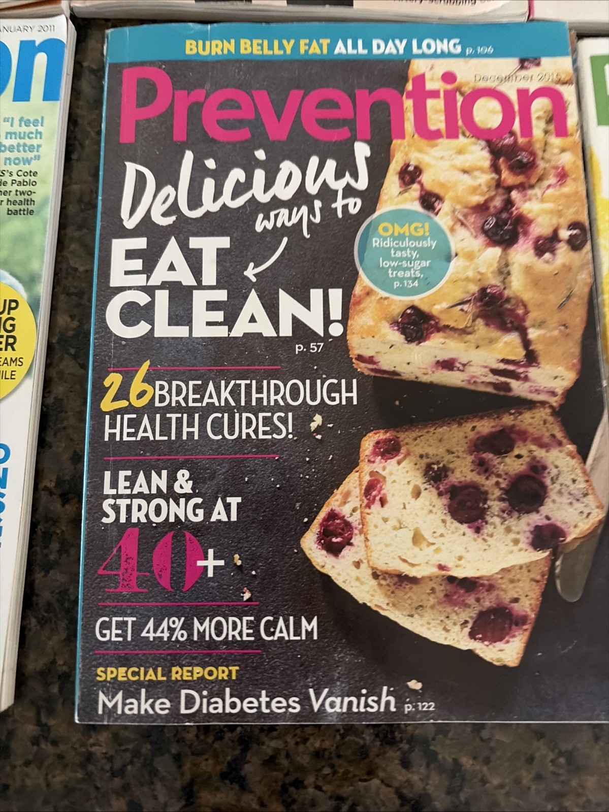 Prevention Magazine Dec 2010-2018 Lot of 12