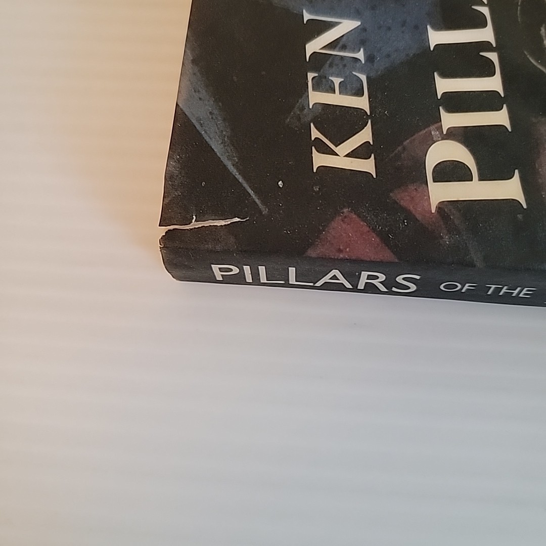 Ken Follett Pillars of the Almighty 1st Ed HC Vellum DJ Cathedral Photography