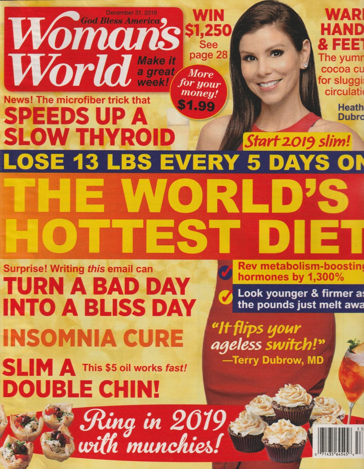 Woman&rsquo;s World Magazine December 31, 2018 7 Days of Inspiration
