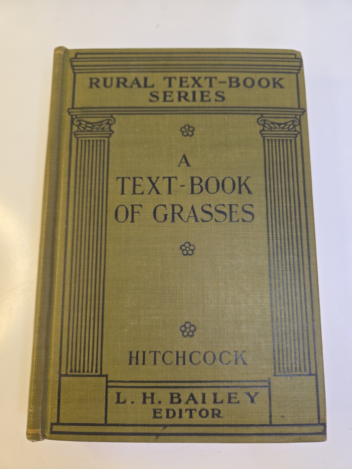 A Text-Book Of Grasses By A. S. Hitchcock 1922 HC Rural text-book series G-479