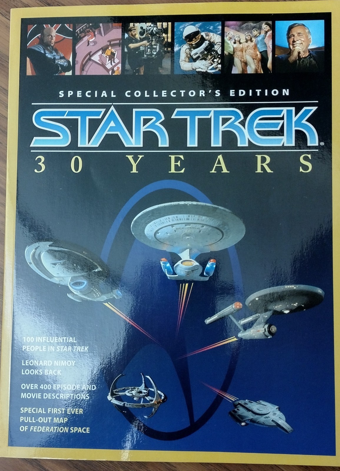 Book: Star Trek 30 Years (Softcover, 1996, Color, 168 Pages)
