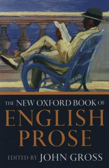 The New Oxford Book of English Prose – paperback Gross, John