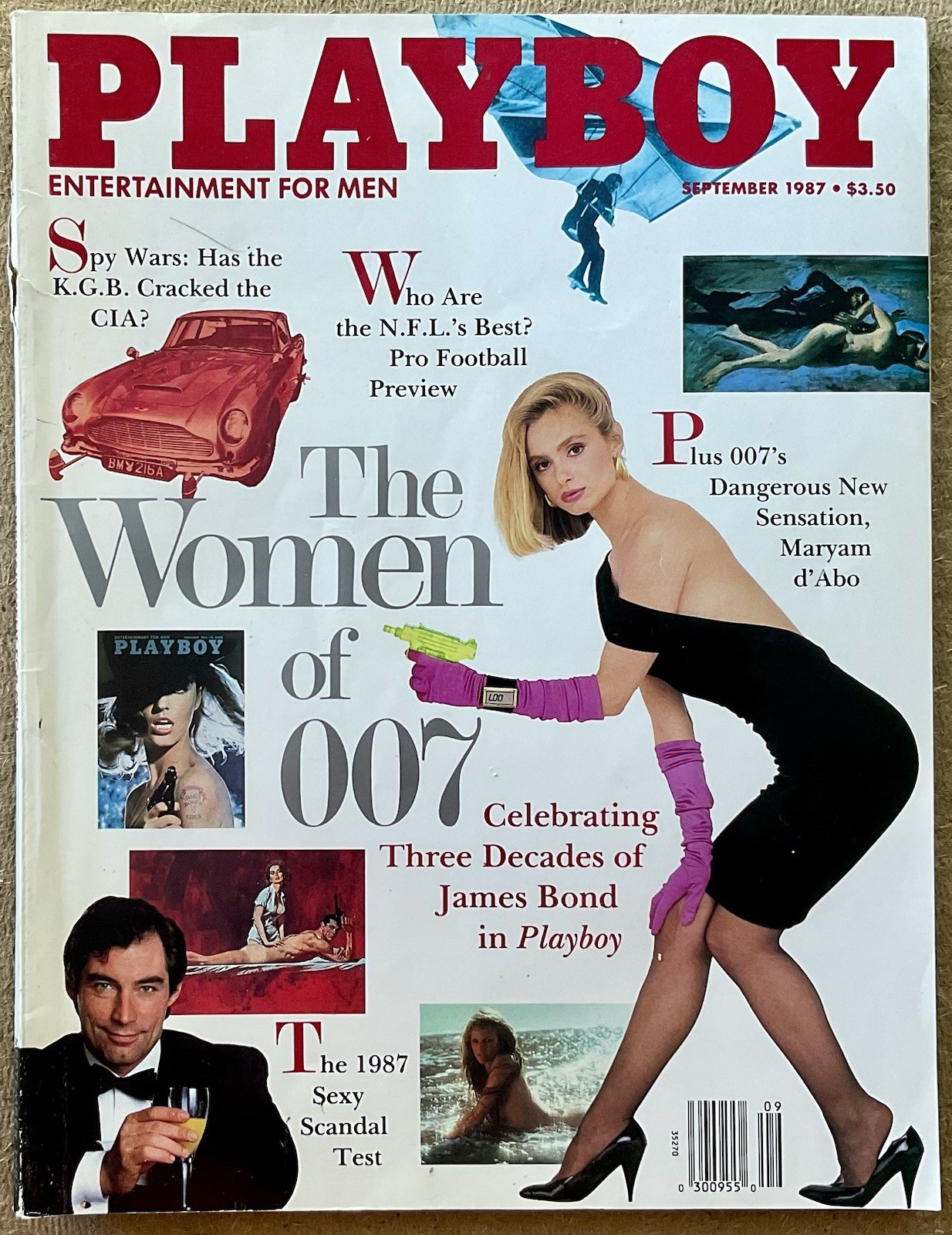 PLAYBOY Magazine – LOT of 9 VTG Issues from 1984- 89; All Centerfolds Included