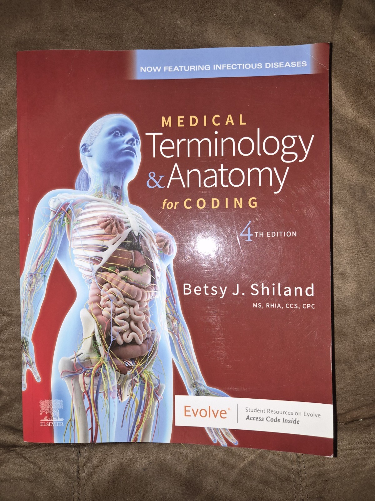 Medical Terminology and Anatomy for Coding 4th Edition 4e Betsy J. Shiland VG