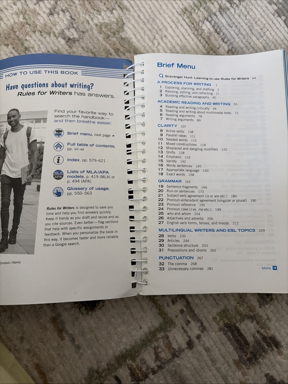 Rules For Writers Ninth Edition