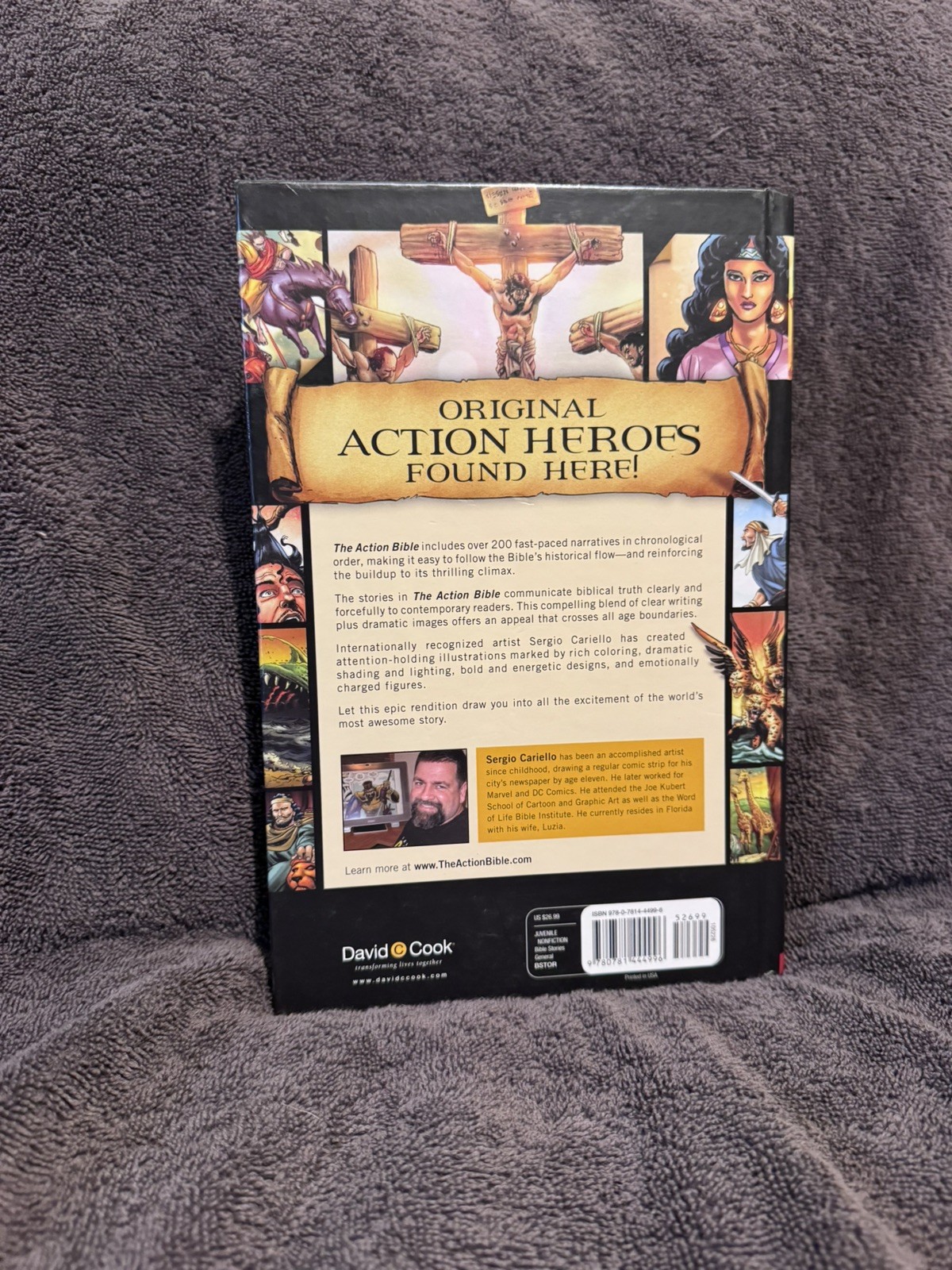 The Action Bible : God&rsquo;s Redemptive Story Hardcover