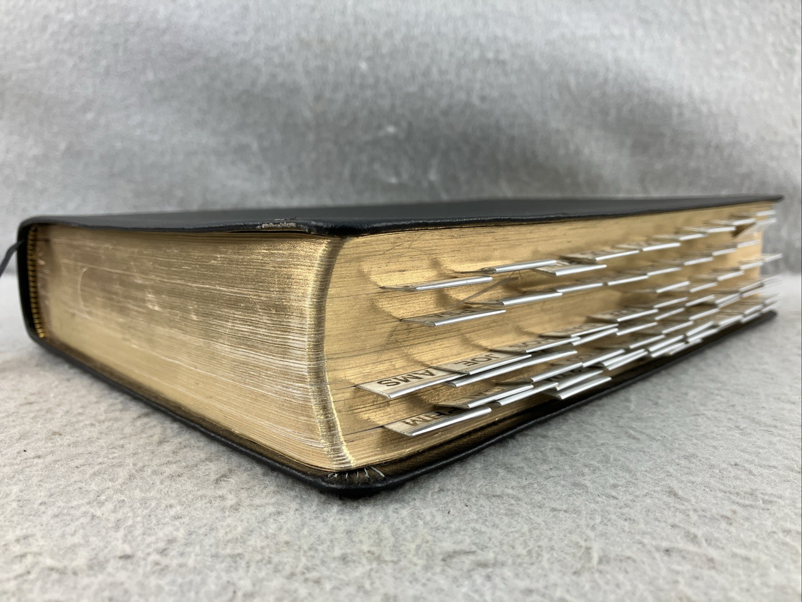 NASB Giant Print Reference Leather Bound The Lockman Foundation Red Letter Black