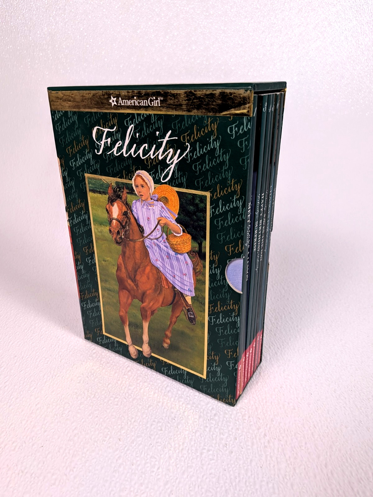 American Girl Felicity & Elizabeth Special-Edition 7-Book Boxed Set Excellent !