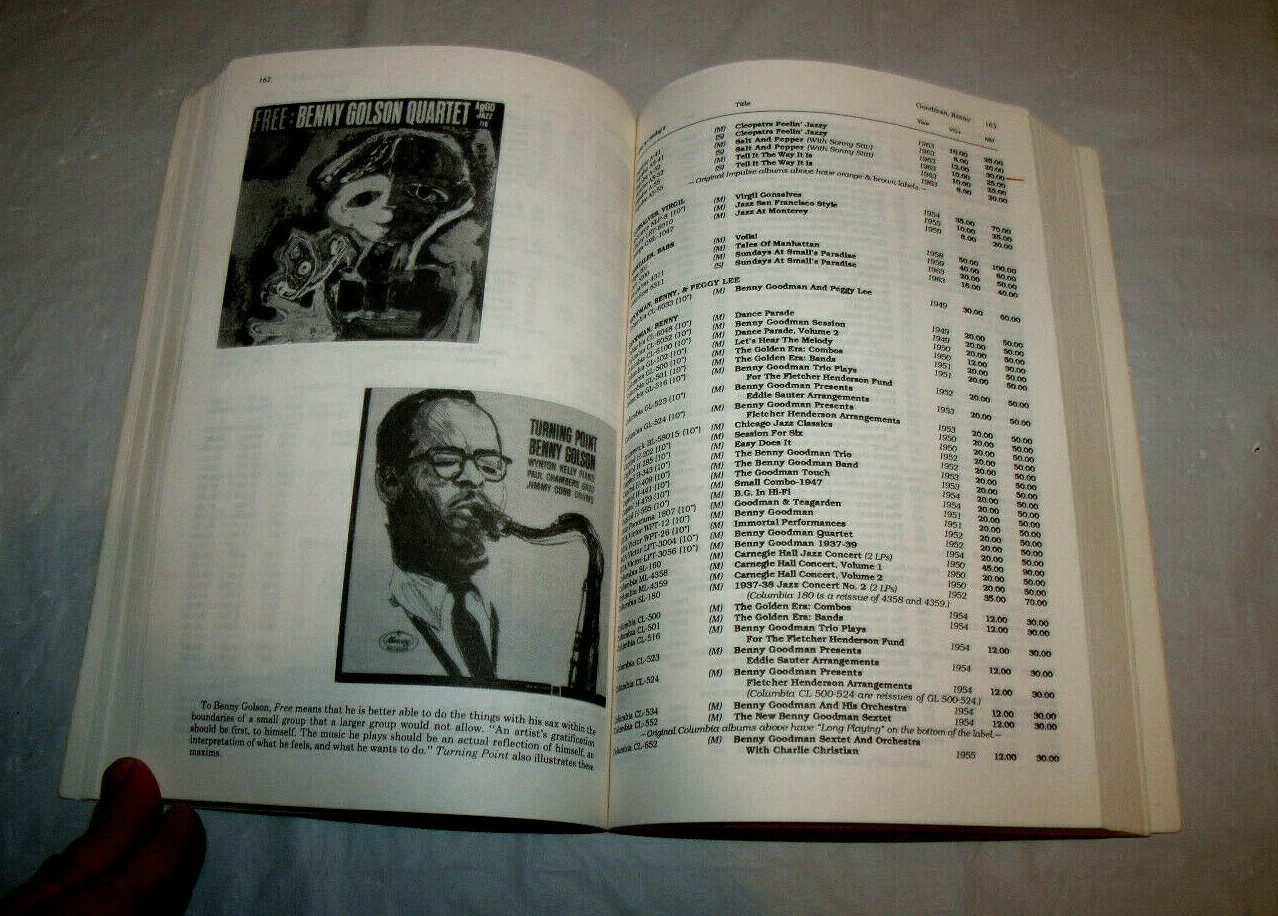 Goldmine Collectible Jazz Albums 1949-1969 Price Guide Book 416 Pages