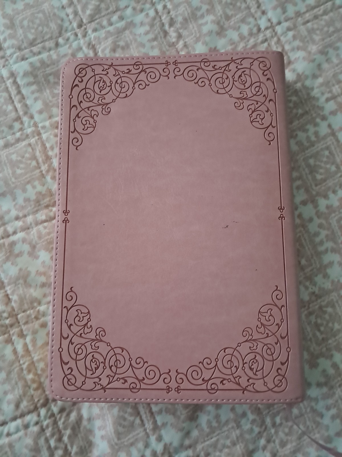 Holy Bible King James Version Full-Size Giant Print Edition Pink
