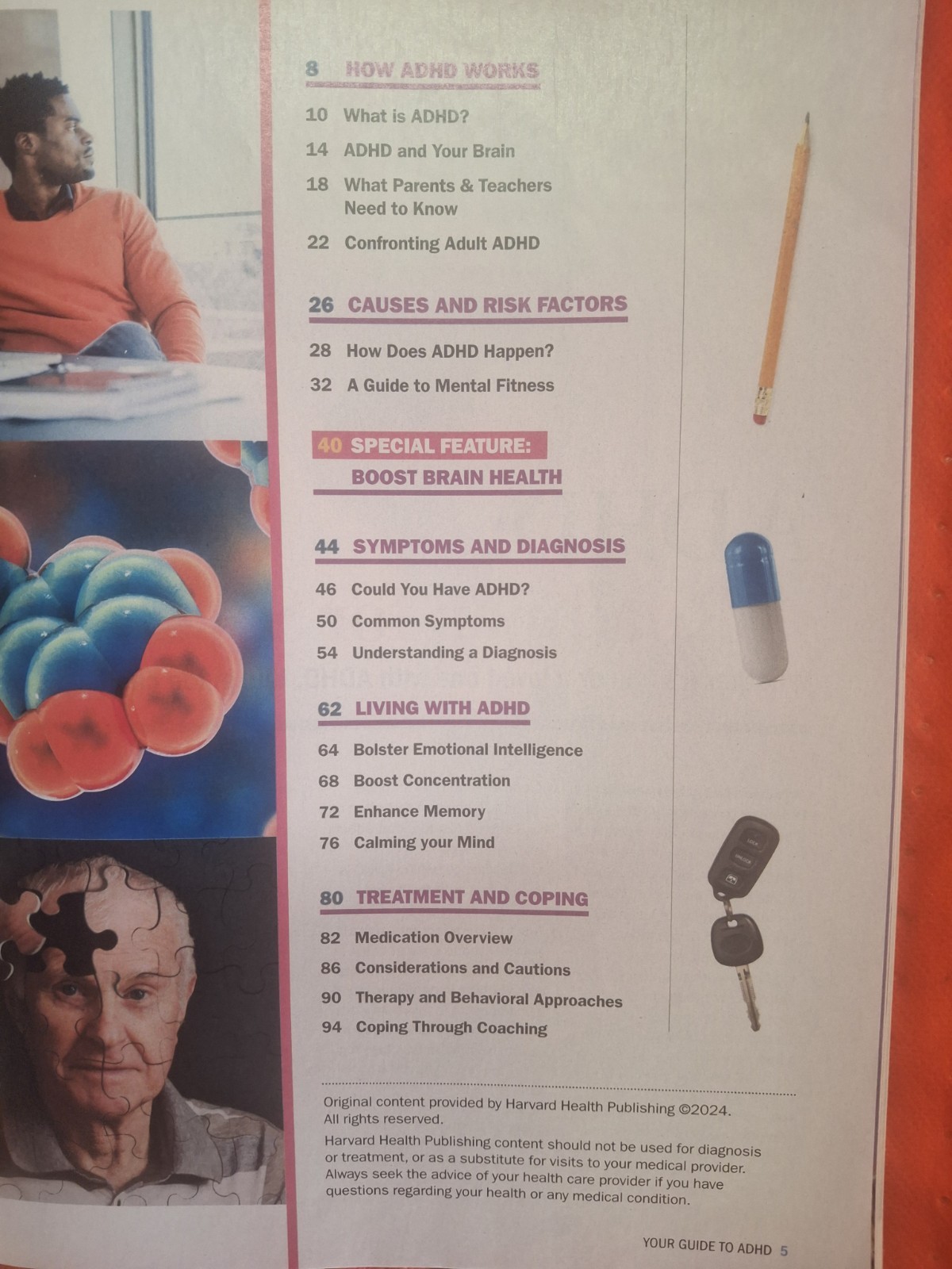 Understanding ADHD & Harvard Health ADHD Magazines