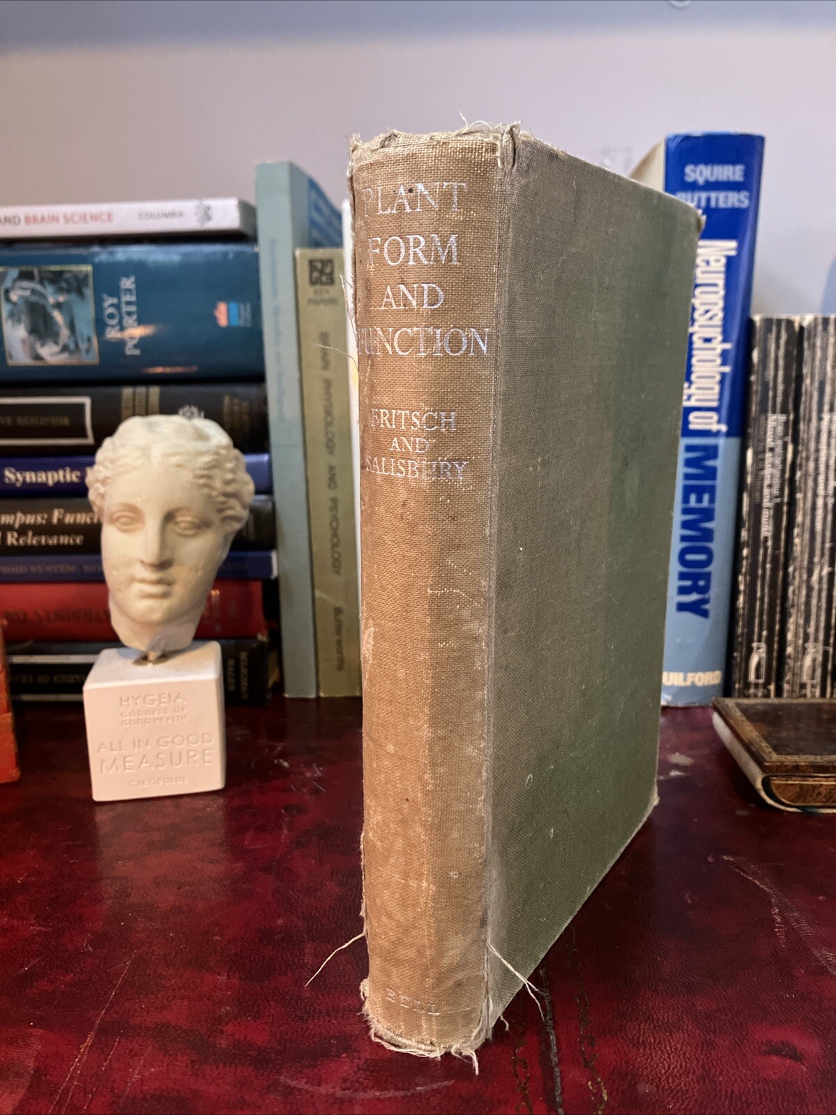 Plant Form and Function Fritsch & Salisbury 1948. Cloth Binding