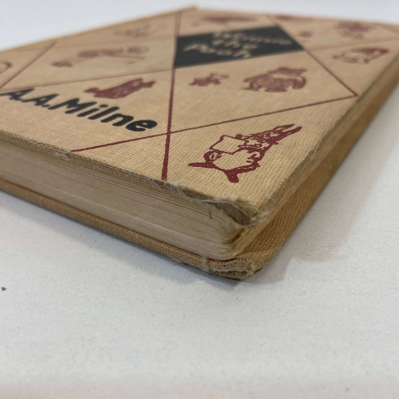Winnie the Pooh Dutton 1950 HC A A Milne Ex Library Kids Vintage Fiction Classic