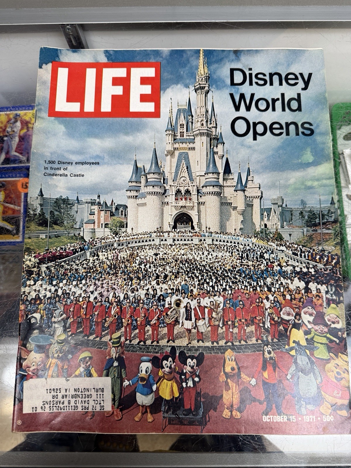 Vintage Life Magazine Disney World Opens October 15, 1971 ￼