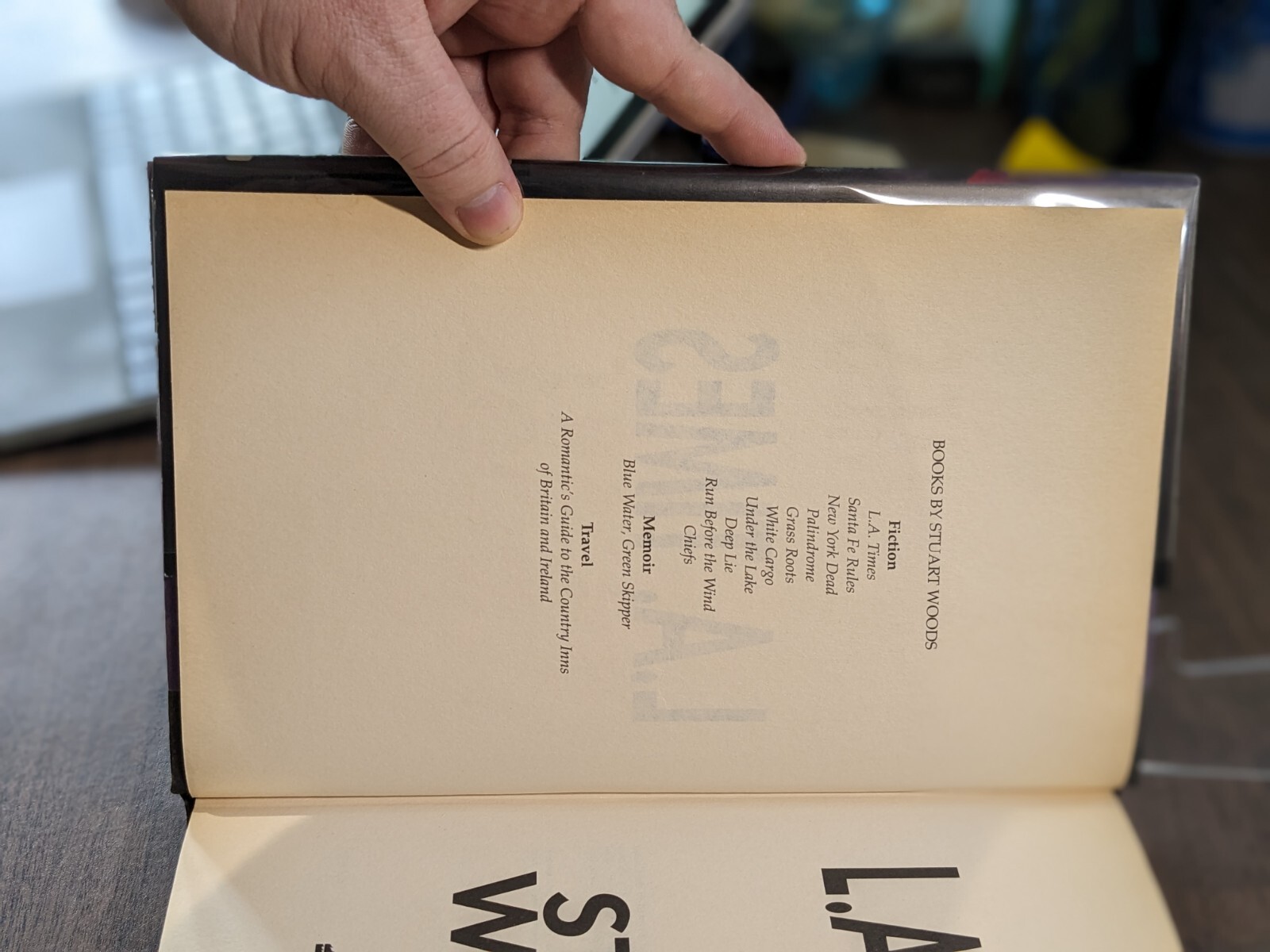 Stuart Woods, L. A. Times , Signed First Edition (1993, Hardcover) Great Gift!