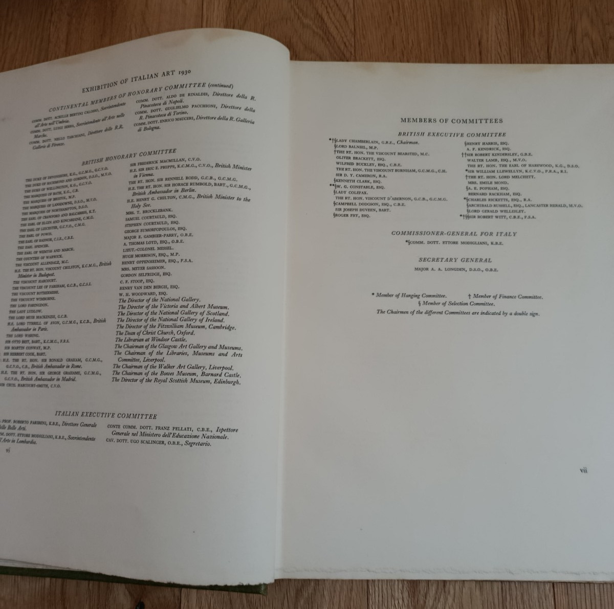 Antiquarian Folio Book Catalogue of the Exhibition of Italian Art 1930. Text