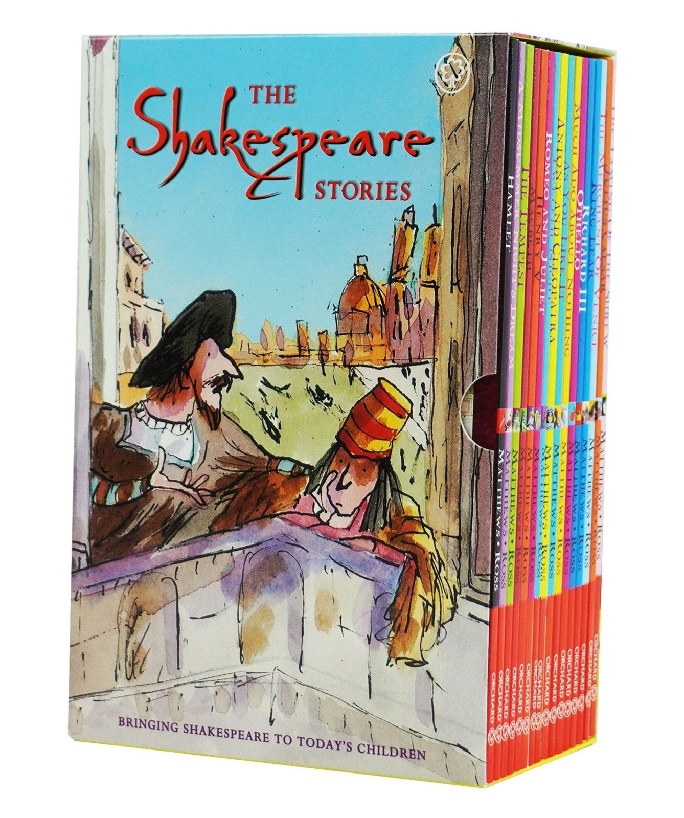 The Shakespeare Stories By Andrew Matthews & Tony Ross 16 Books – Ages 7+ – PB