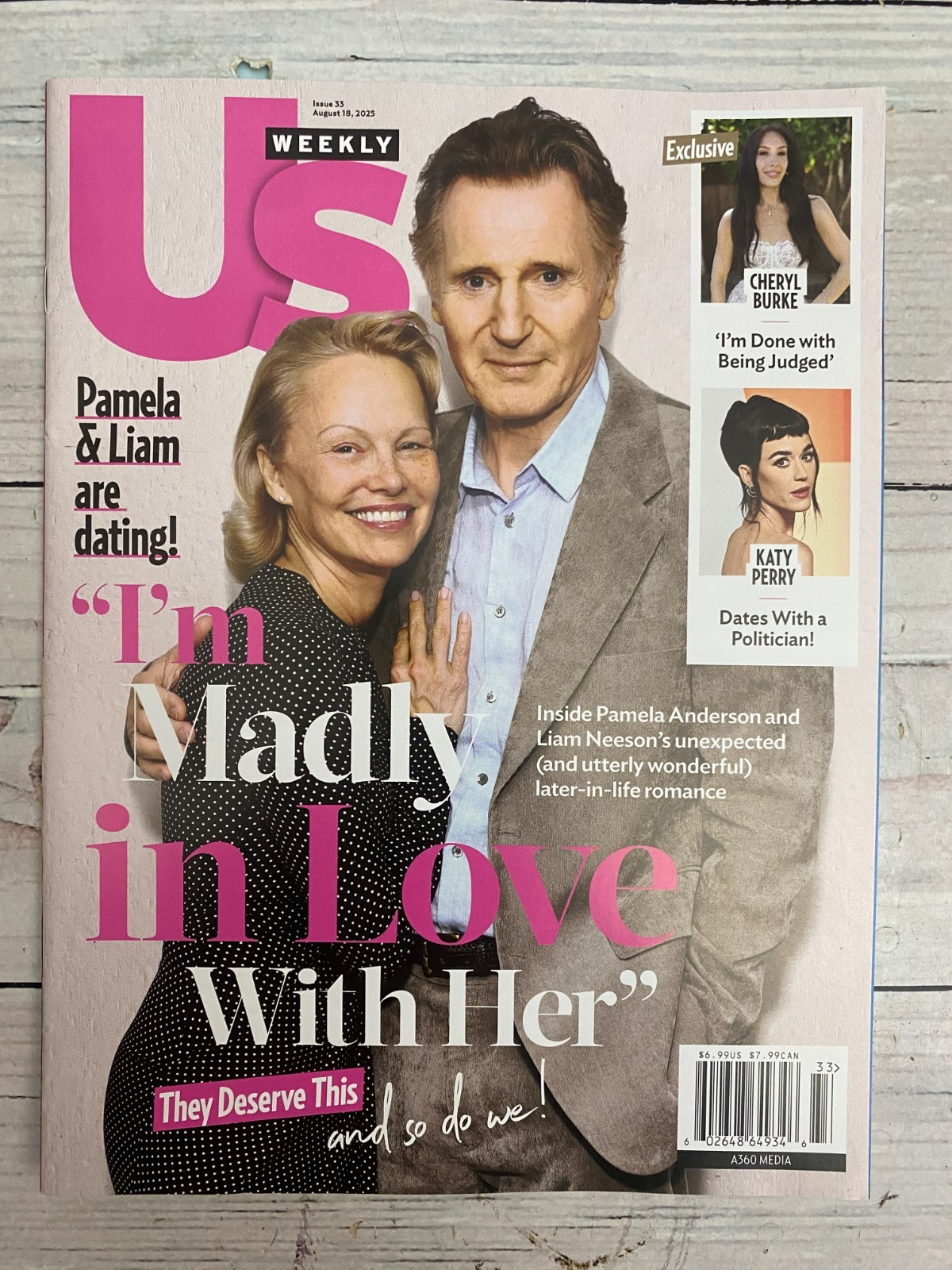 US Weekly Issue 33 August 18, 2025 Magazine Pamela & Liam – Cheryl Burke