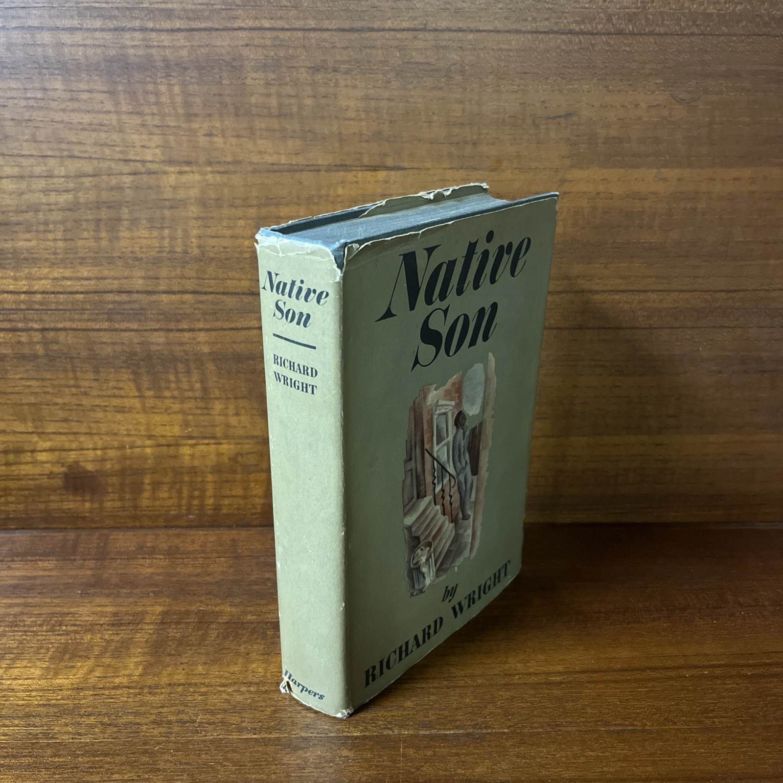 Native Son By Richard Wright Harper & Brothers 1940 First Stated Edition HC/DJ