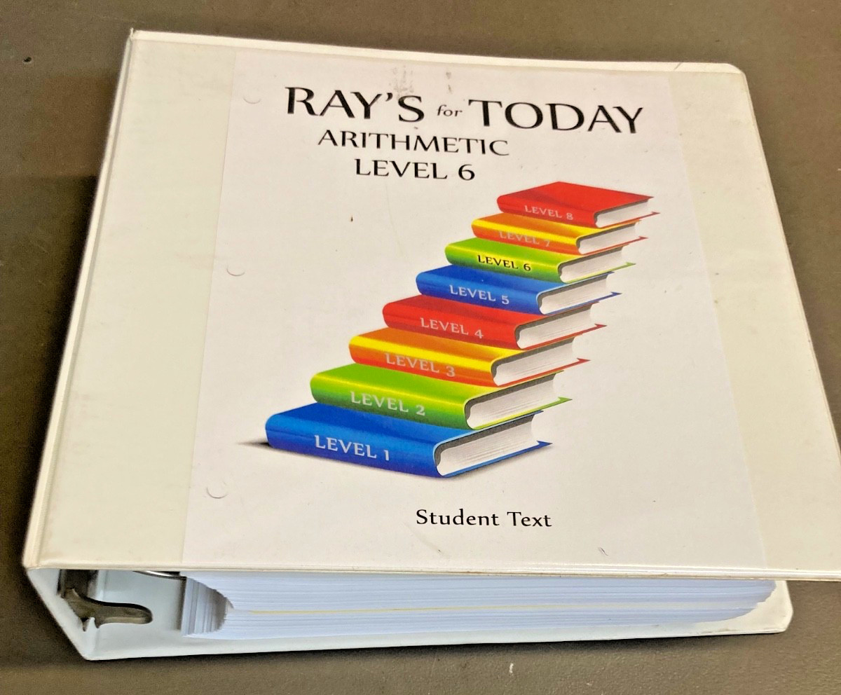 Ray&rsquo;s For Today Arithmetic Level 6 Set, Student Text & Teacher &lsquo;s Guide NEW!