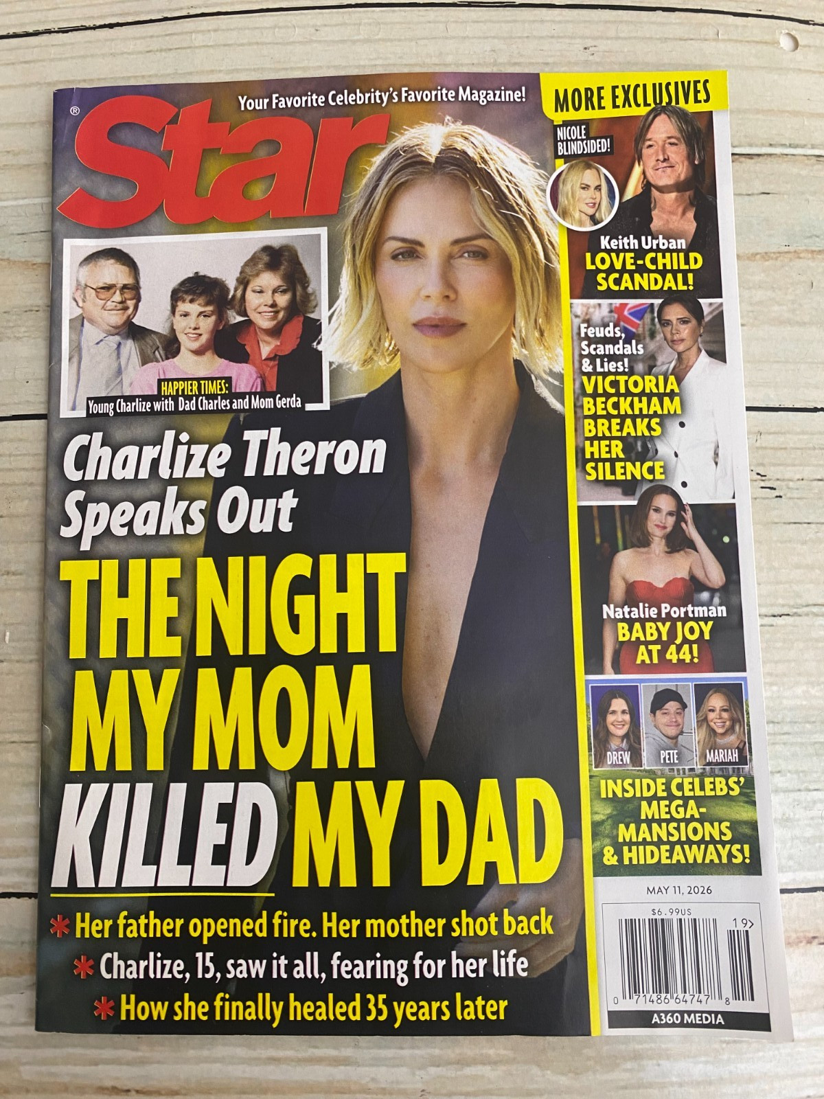 Star May 11, 2026 Magazine Charlize Theron Speaks Out the night My Mom