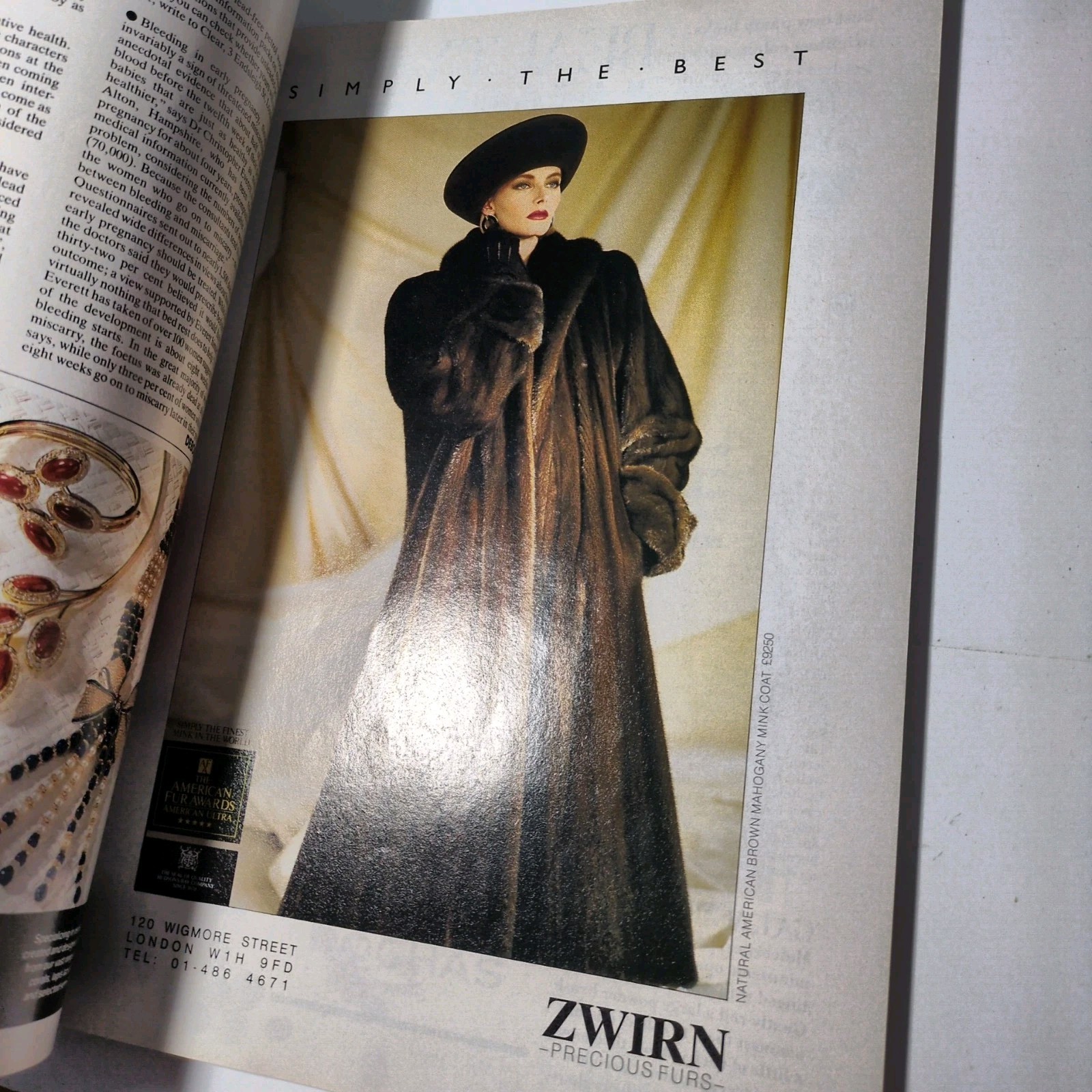 Vogue Christmas December 1987 UK issue