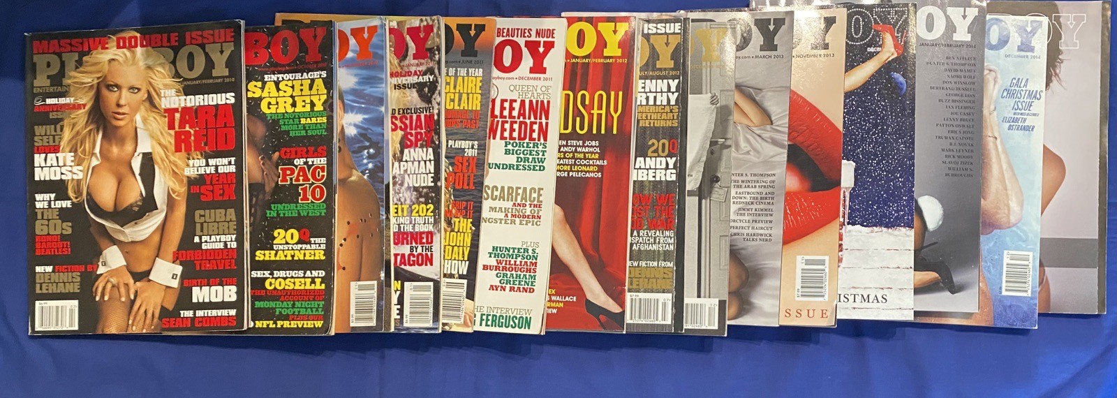 Lot of 15 2010s Playboys